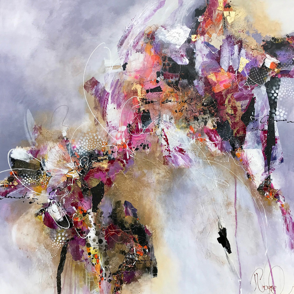 Papillonnade en lilas